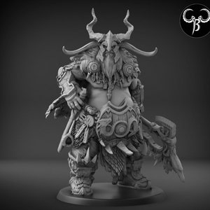 Jarlord Tyrant | Ogre Leader | Ogres Sons of the Everfeast | 25mm, 32mm, 40mm, 50mm