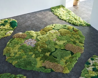 Moss Rug Etsy