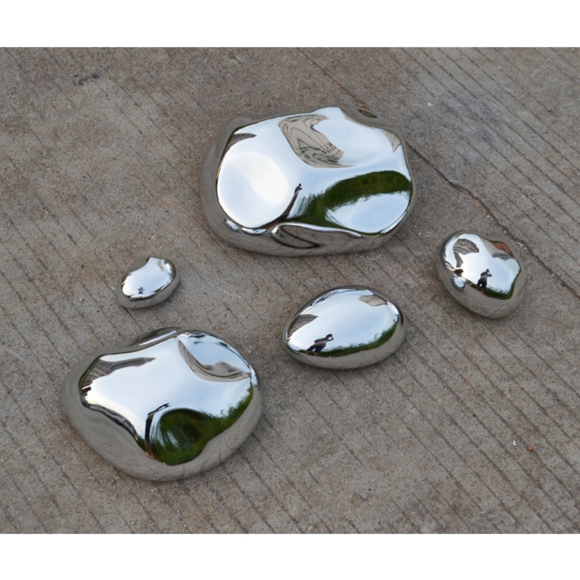 Mirror Stone Decoration /wall Decoration/sliver Stone/gold Etsy