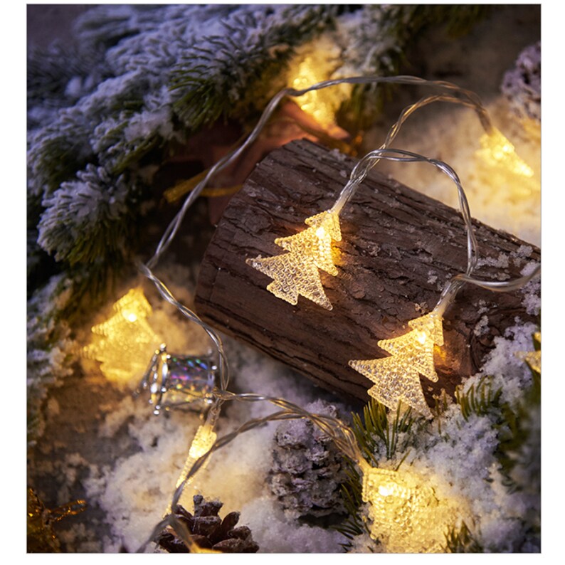 LED Snowflake decoration/ Christmas tree lights/ flashing Etsy