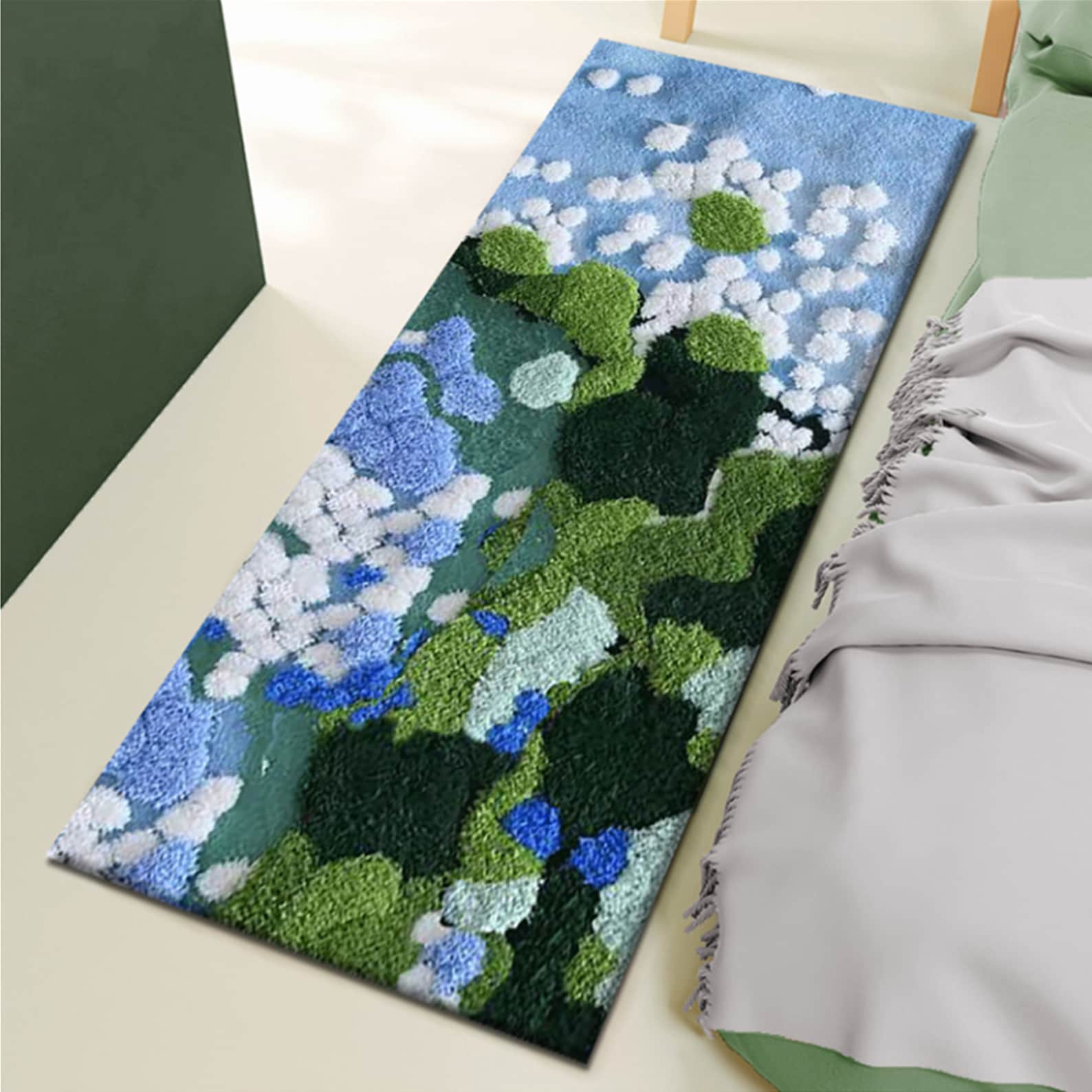 Tufting Rugs/moss Rug/tufted Rug/3d Rugs Etsy