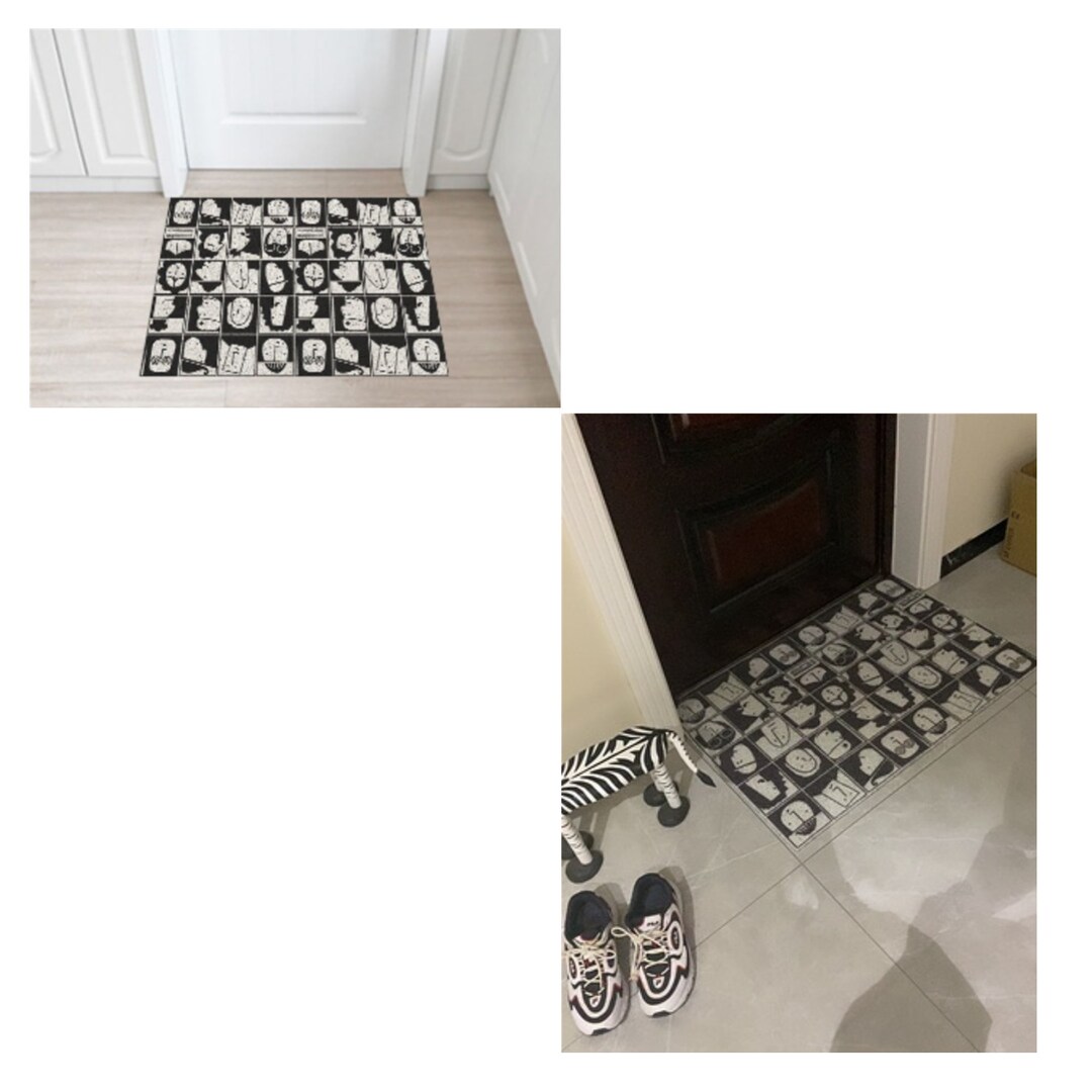 PVC Entrance Rugs/pvc Door Mat/home Entrance Mat/floor Mat/art Etsy