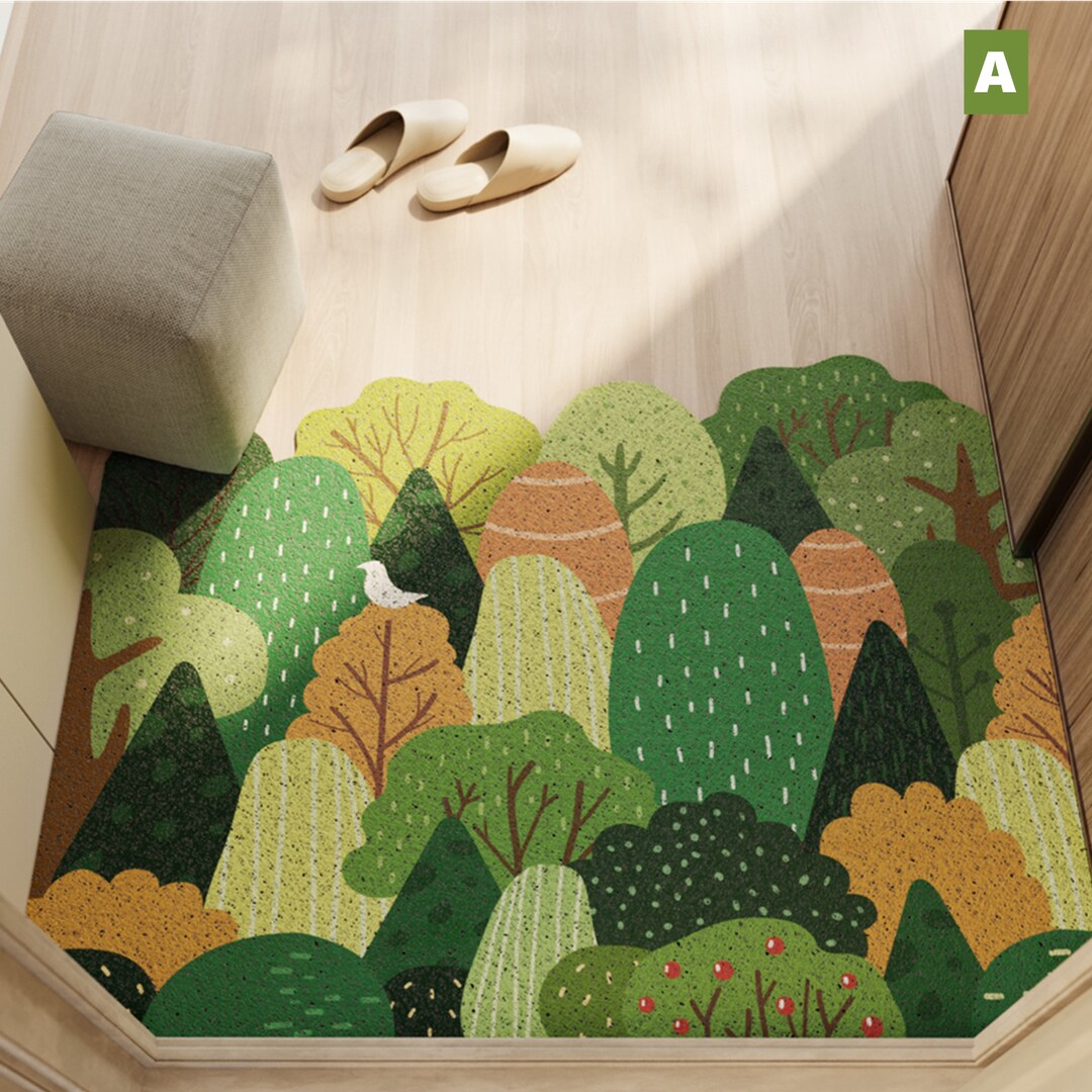 PVC Door Mat/pvc Entrance Rugs/home Entrance Mat/floor Rug/art Etsy