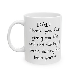 Father&#39;s day mug, Ceramic Mug, Father&#39;s Day Gift, Coffee Lover&#39;s Cup, Gift for dad, Mug for dad, dad coffee mug, funny dad mug, mug for dad