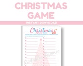 Printable Christmas Game Christmas Party Games Printable - Etsy
