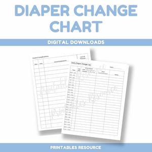 Tabel luier verschonen - verticaal | Tracker voor het verschonen van luiers voor kinderen | Verschoontafel babyluiers