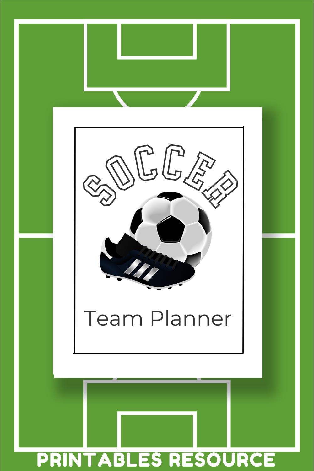 Soccer Team Sports Planner Printable Soccer Coach Planner Pages Playbook School Sports Mom Notebook Extracurricular Activities Team