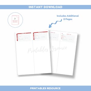 EDITABLE Emergency Wallet Card Editable PDF Emergency Contact ...