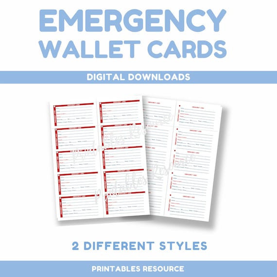 Emergency Id Card Uk
