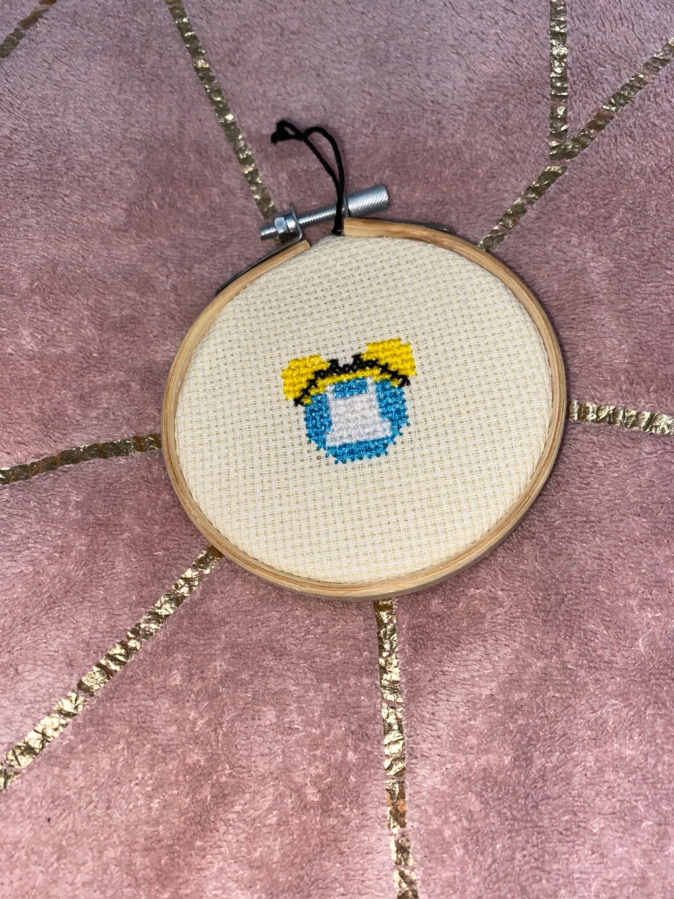 Disney Inspired Cross Stitch Wall Hanging Etsy UK