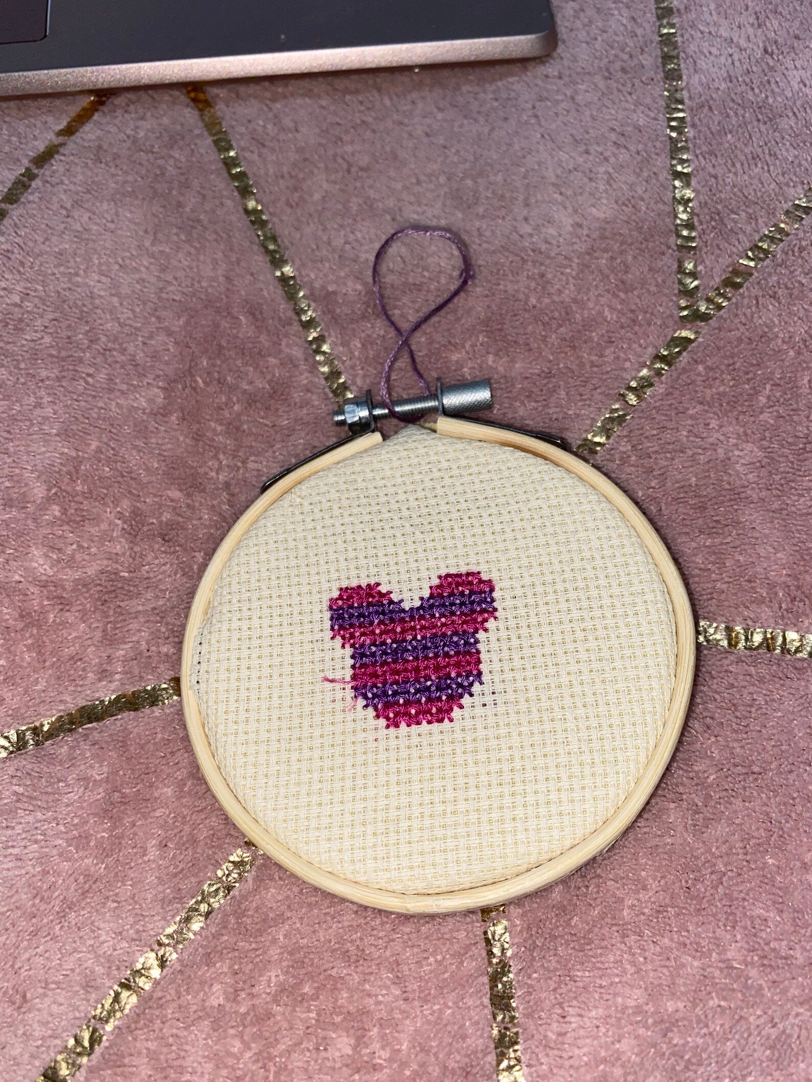 Disney Inspired Cross Stitch Wall Hanging Etsy UK