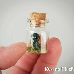 Grub Hollow Knight Fan art glass vial