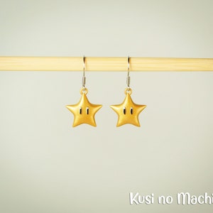 Mario Star Earring