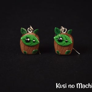 Kodama Konoha Japanse bosgeest bungelende oorbel