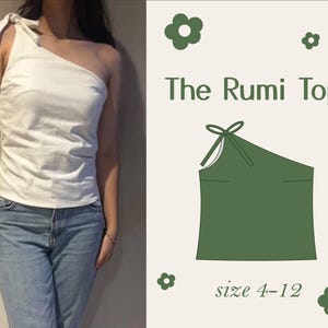 Sommer Krawatte Top PDF Schnittmuster - Das Rumi Top