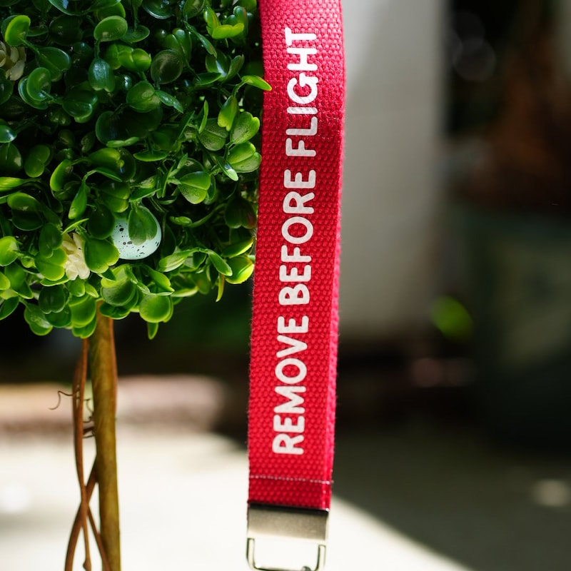 Remove Before Flight Keychain - Etsy