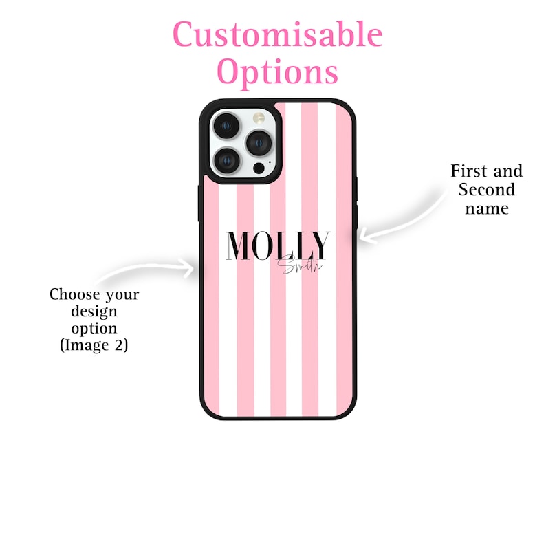 Personalised iPhone case/for iPhone 7/8/2020se/X/XR/11/12/13/14 pro max personalised gift customisable gift/custom case/ personalised image 3