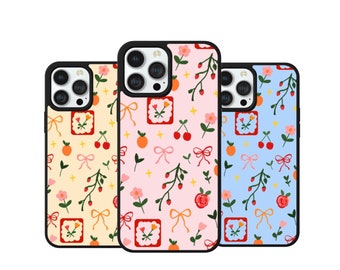Spring pattern design cute phone case | suitable for all iPhone models| small gift| | Gifts for her