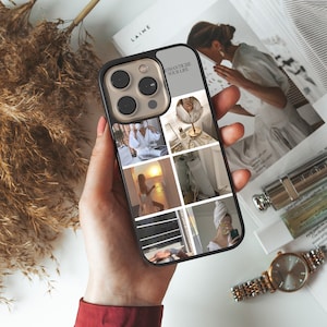 Customisable photo collage phone case suitable for all iPhone models/ photos/iPhone 14,13,12,11,X/XS/XR /7/8+/7/8/2020se/personalised gift