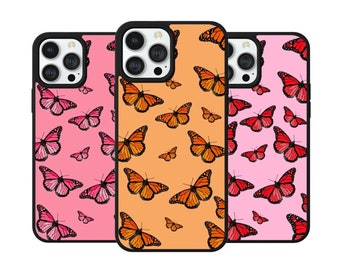 Butterfly iPhone Case – Cute Protective TPU Cover, Fits iPhone 7–16