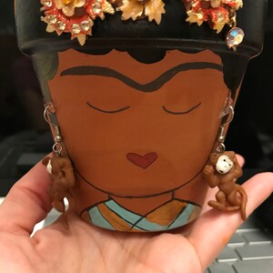 Frida Kahlo Personalized Terra Cotta 4 inch Planter