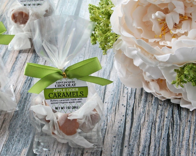 Apple Cider Caramel Favors