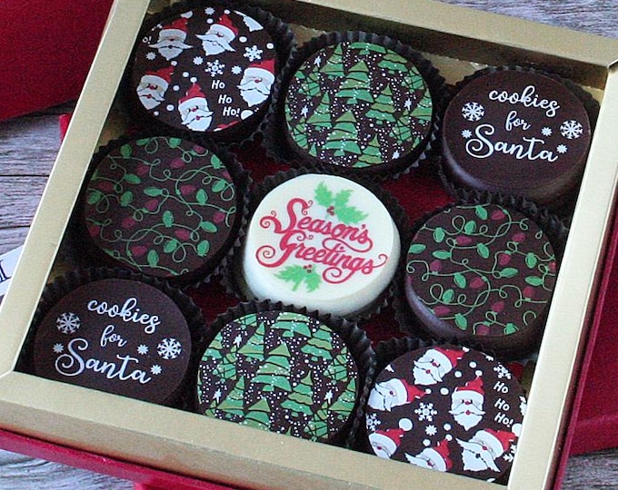 Chocolate Covered Oreo Cookies Gift Box for the Holidays