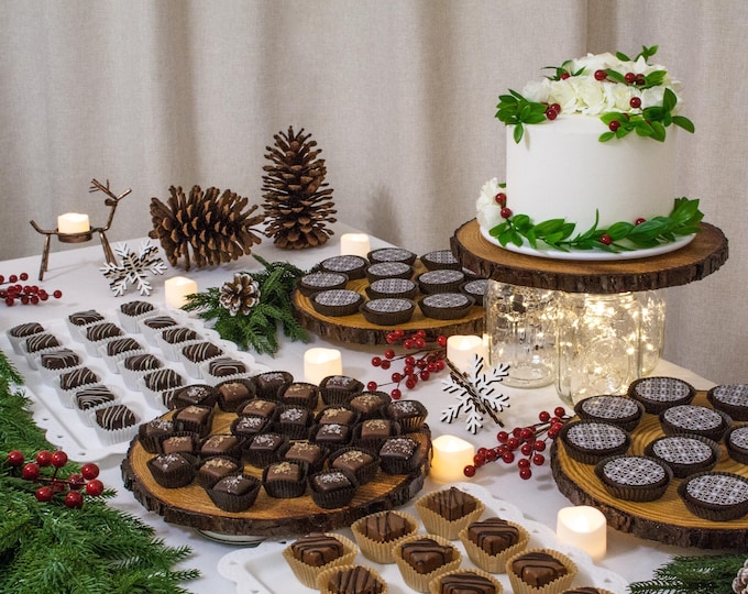 Winter Wedding Dessert Table in a Box Catering Package