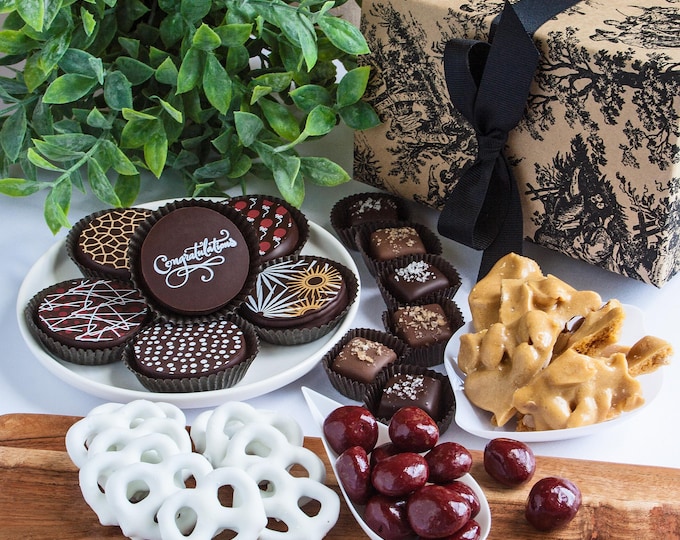 Congratulations Food Gift Box: Chocolate Dessert Assortment
