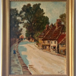 Shropshire Street, England 1947, signed