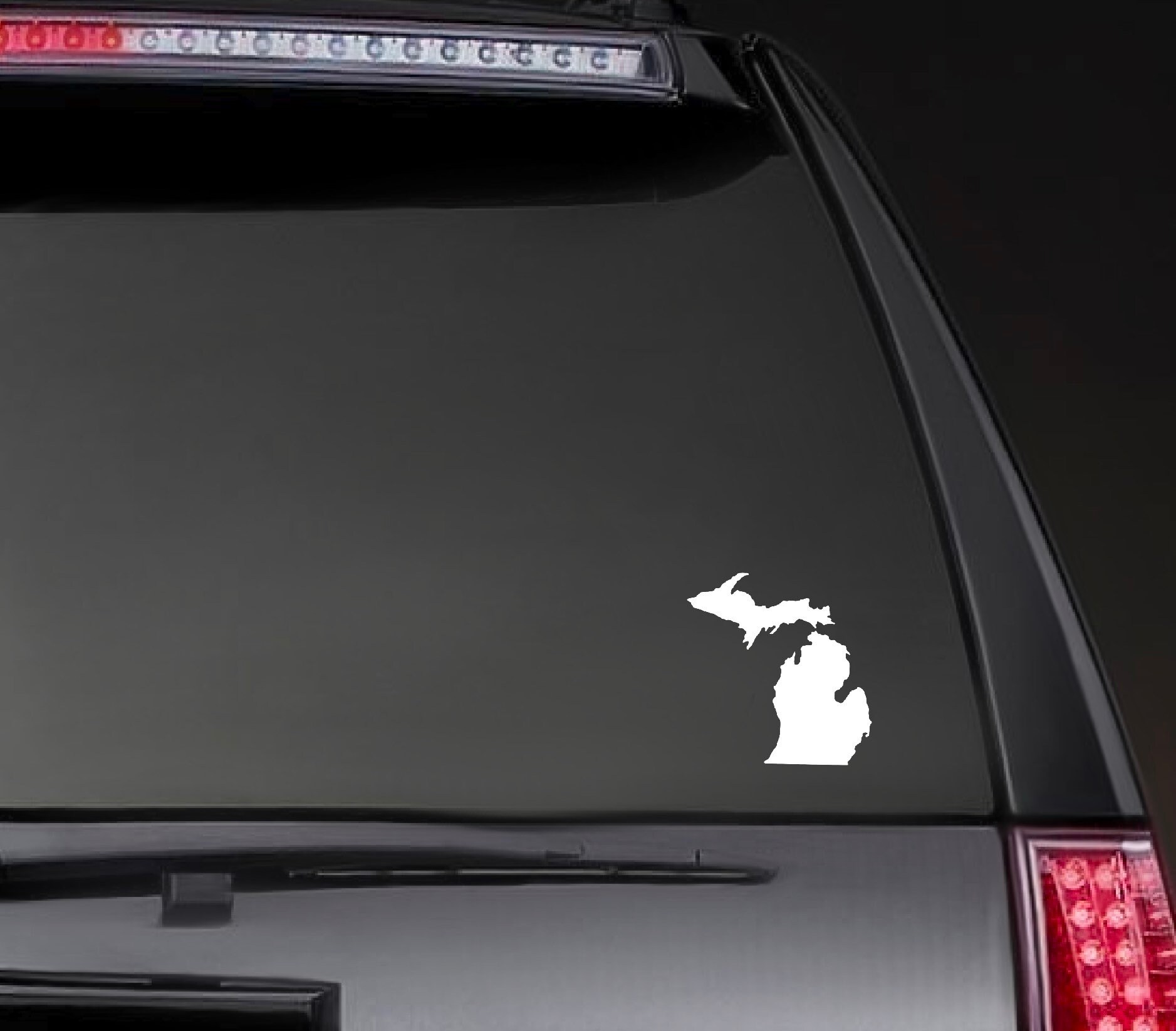 Michigan Bumper Sticker Michigan Vinyl Decal MI Decal Etsy