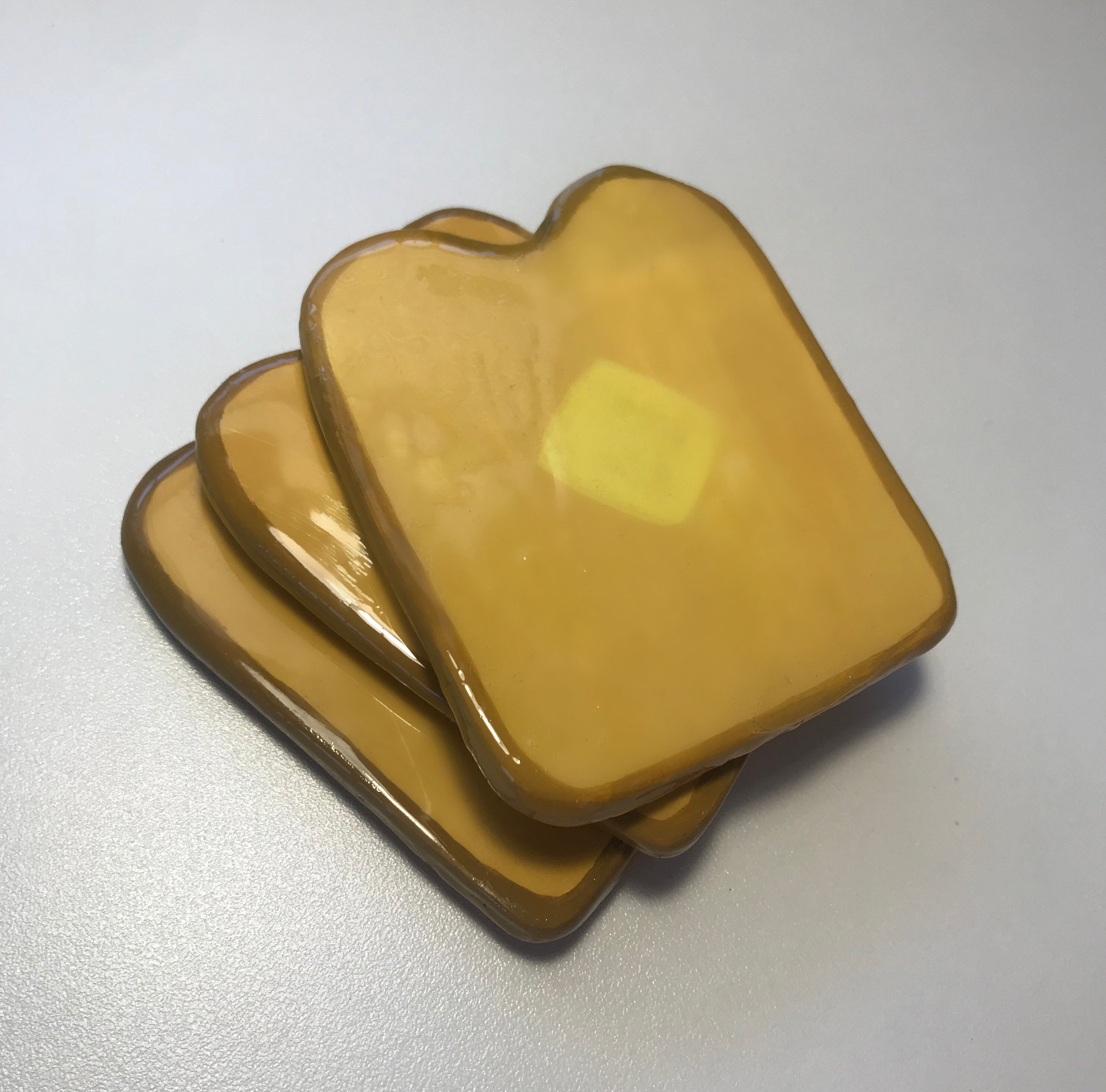 Seconds Toast Coasters Bread Drink Coaster Toast Kitchenware Etsy