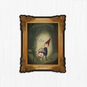 Over the Garden Wall Sticker, otgw sticker, greg and wirt, otgw, over the garden wall, adventure time, acnh, puppycat, svtfoe, beatrice