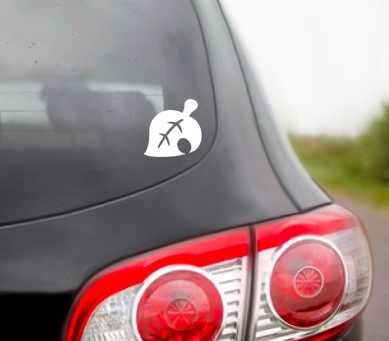 Animal Crossing Leaf Vinyl Decal Car Decal ACNH Decal Bumper Etsy