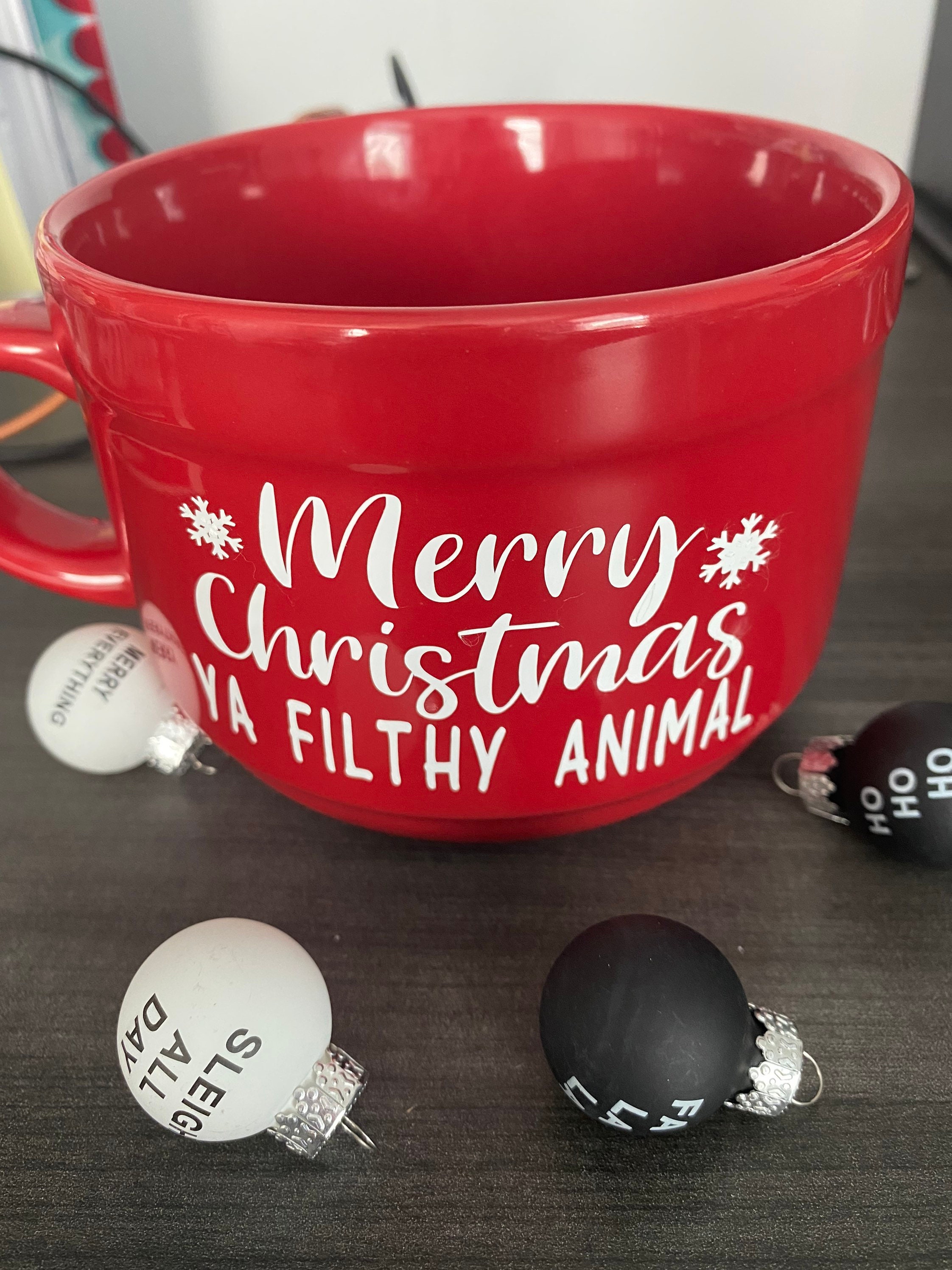 Christmas coffee mugs Christmas soup mugs a Christmas story Etsy