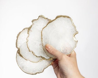 Agate Geode Stone Coaster