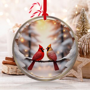 Christmas 2024 Ornament, Christmas Decoration, Holiday Gift Idea, Heirloom Keepsake, Round Ceramic, Gift Exchange, Gift Idea