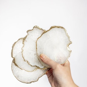 Agate Geode Stone Coaster