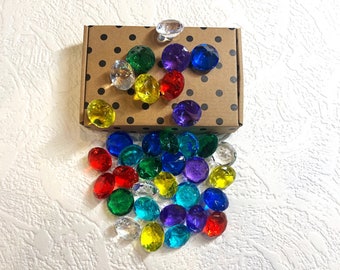 ソニック - カオスエメラルド7個とパワーリング5個 - ギフトボックス