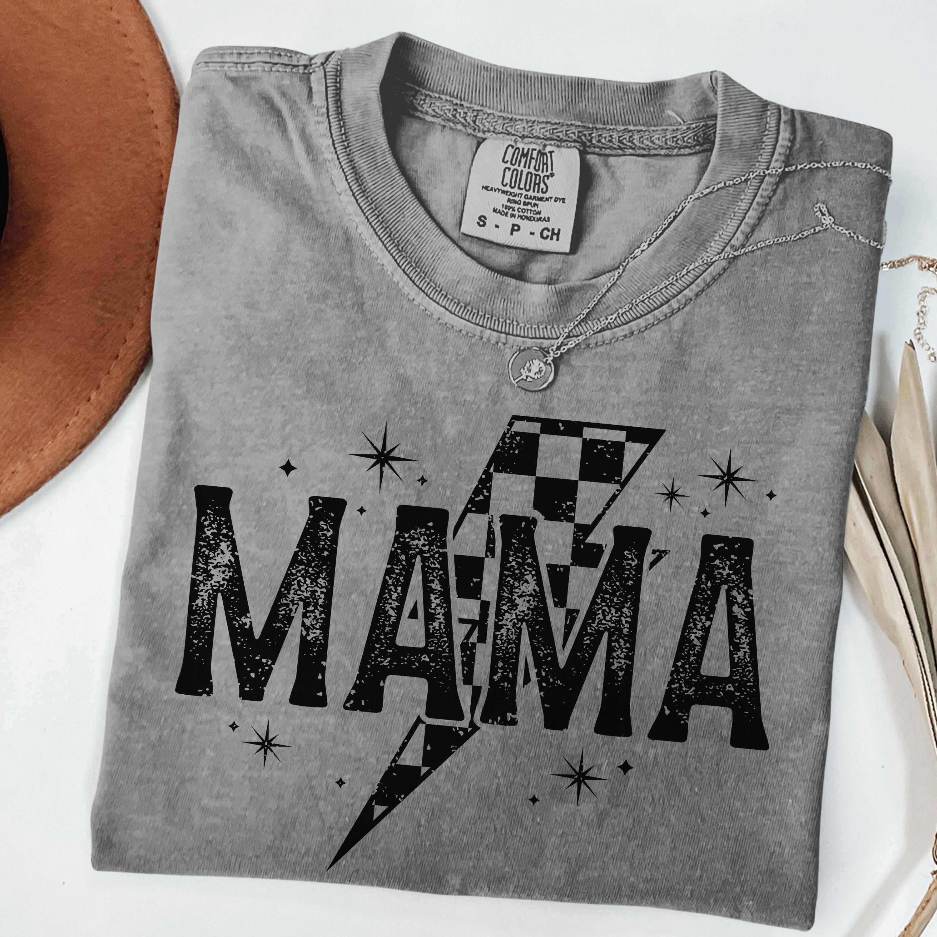 Mama Shirt, Retro Mama T-shirt, Graphic Mama Tee, Vintage Style