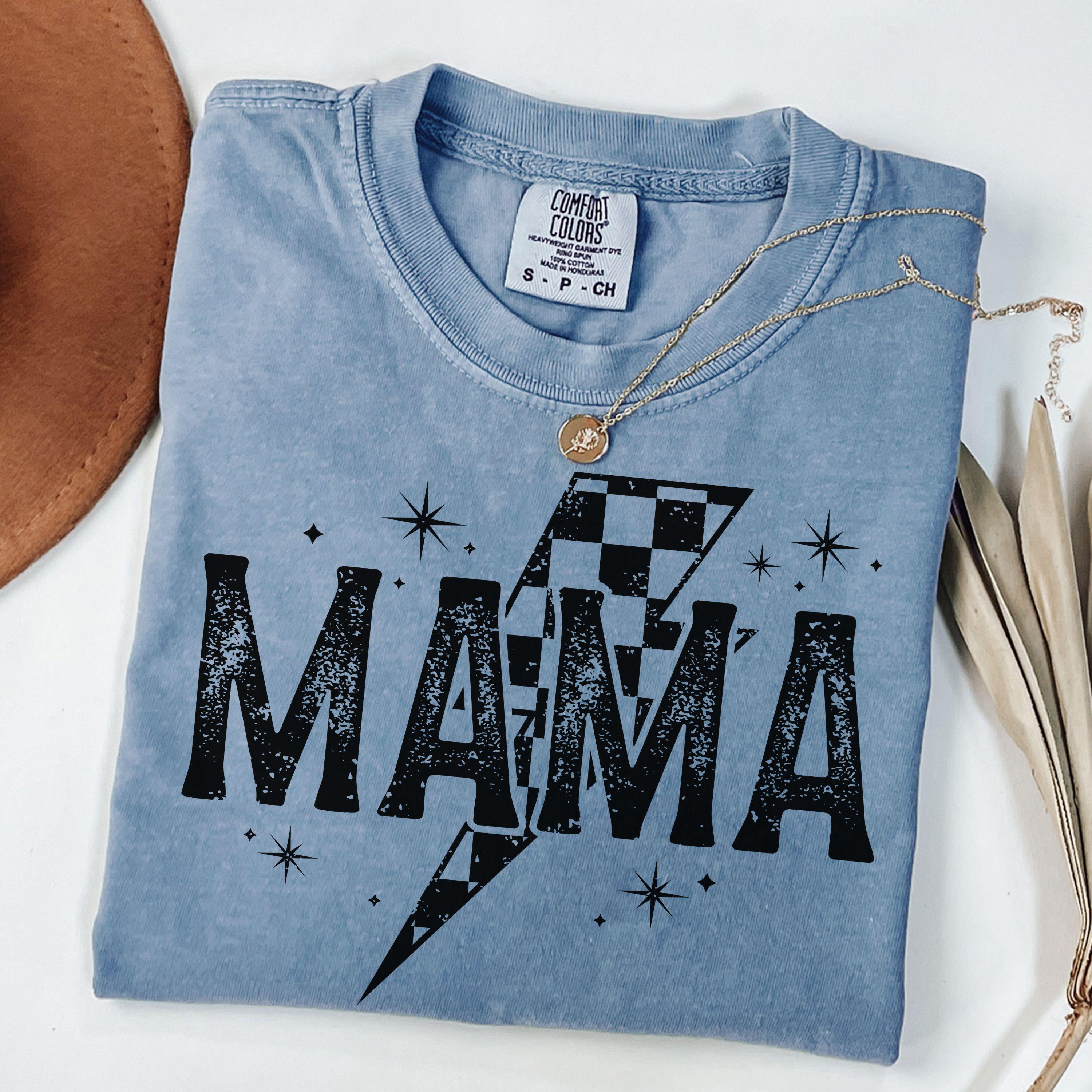 T−mama Mama Shirt, Retro Mama T-shirt, Graphic Mama Tee, Vintage Style