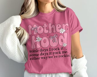Komfort Farben Mutterschaft T-Shirt, einige Tage I Rock It Design, lustiges Mama Shirt, süßes Mutterschaft T-Shirt, Muttertag Shirt, Geschenk für Mütter