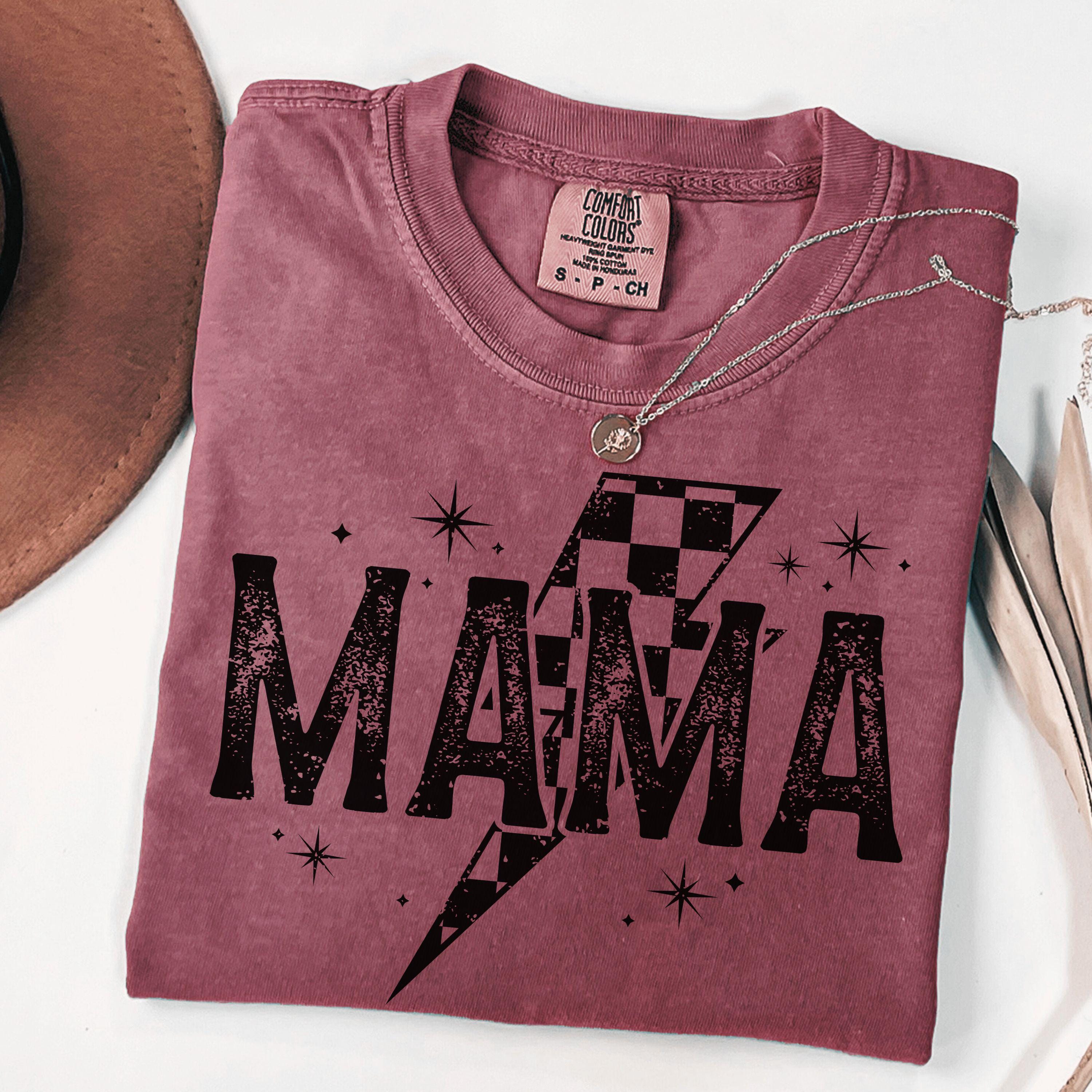 Mama Shirt, Retro Mama T-shirt, Graphic Mama Tee, Vintage Style