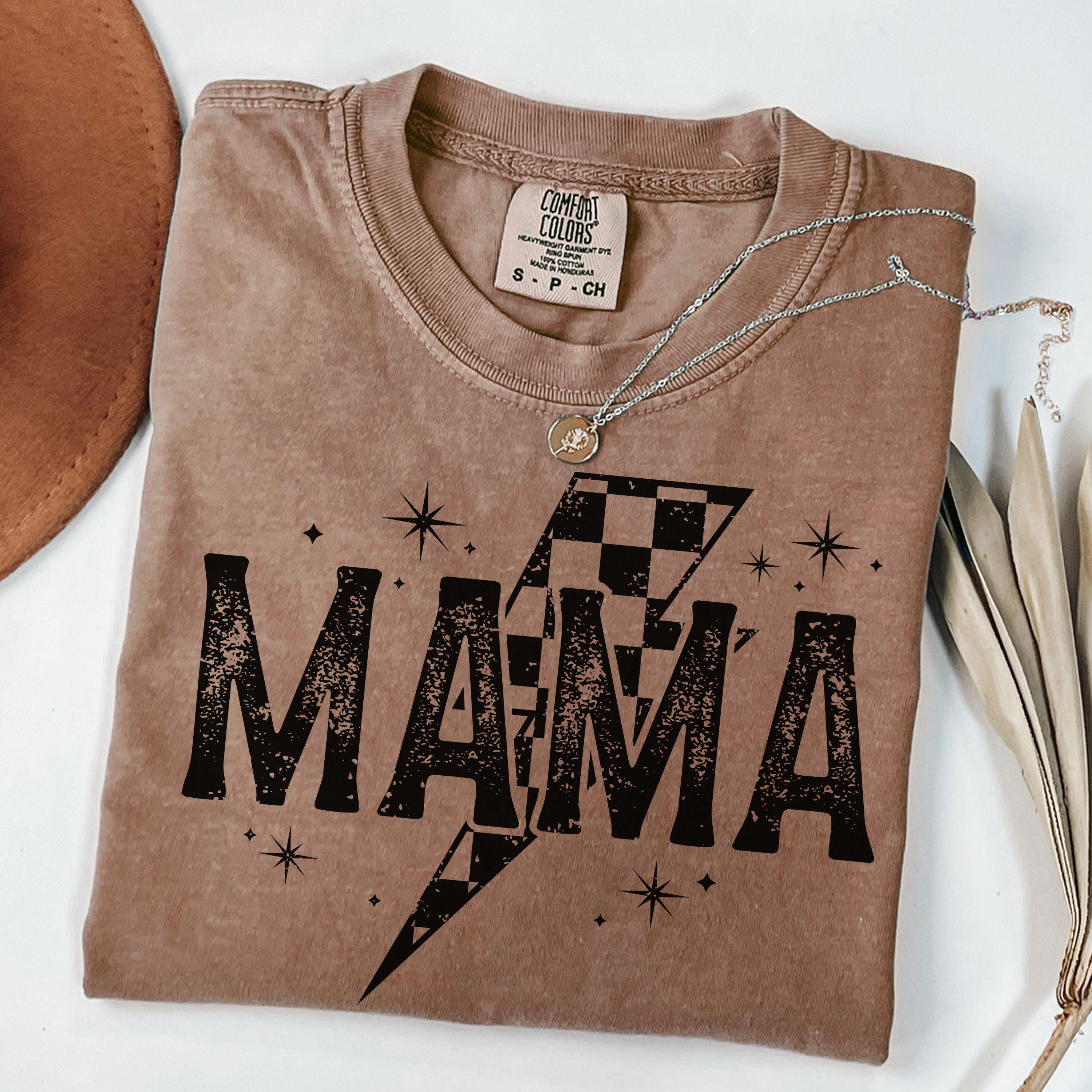 Mama Shirt, Retro Mama T-shirt, Graphic Mama Tee, Vintage Style
