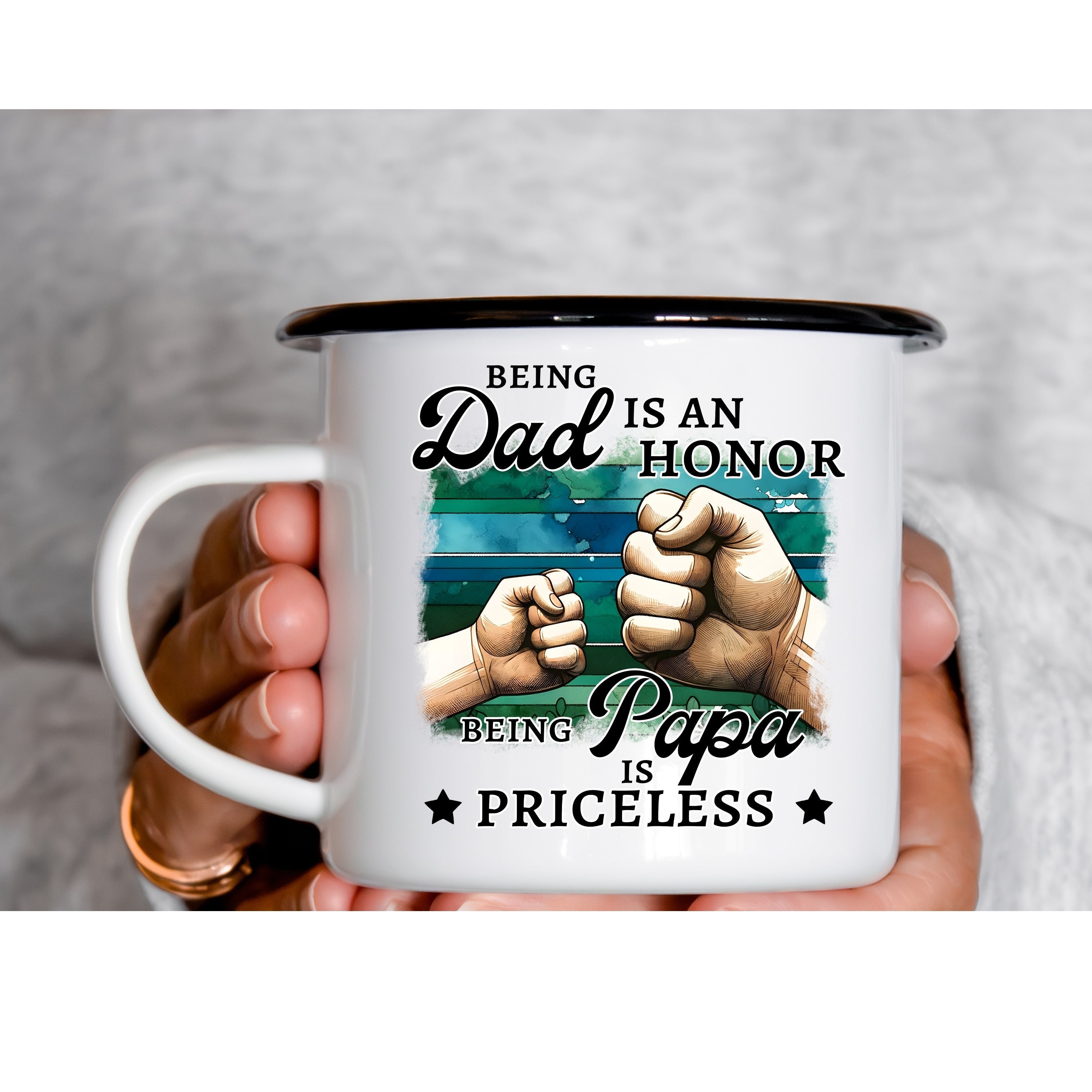Big Papa's Cup - 11oz Coffee Mug, Best Gift For Dad, Microwave Safe - View #10