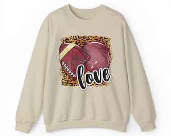 Football Sweatshirt Love Football Sweatshirt, Football lover shirt gift , Game day shirt Sweater Football Season Shirt Sweatshirt