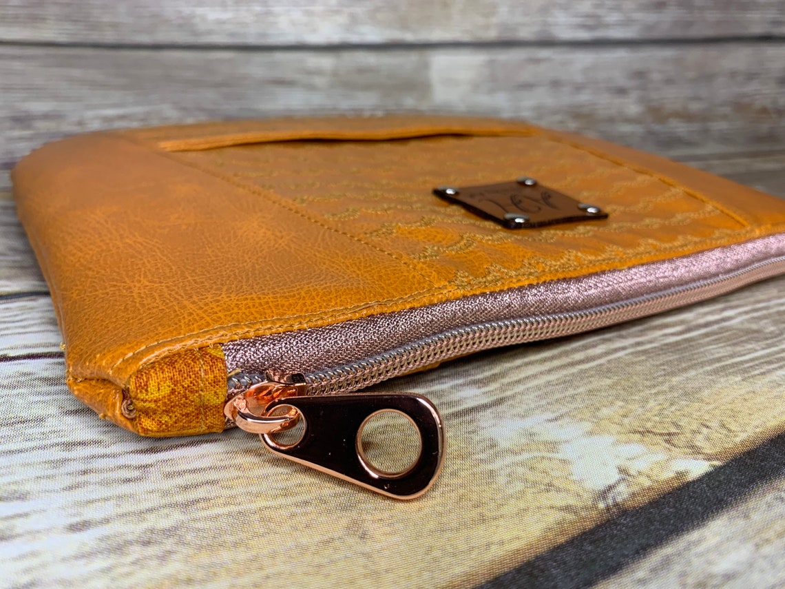 Camel color Clutch bag Etsy