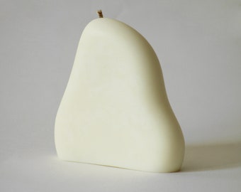 Decorative candle in the shape of unscented peaks