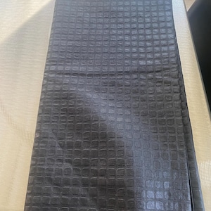 3 Yards Black Ankara fabric, Funeral fabric, African Bazin, Black cloth, African print Fabric