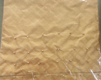 Set of 2 Gold Nigerian Gele Head Wrap: Formal Occasion Head Tie